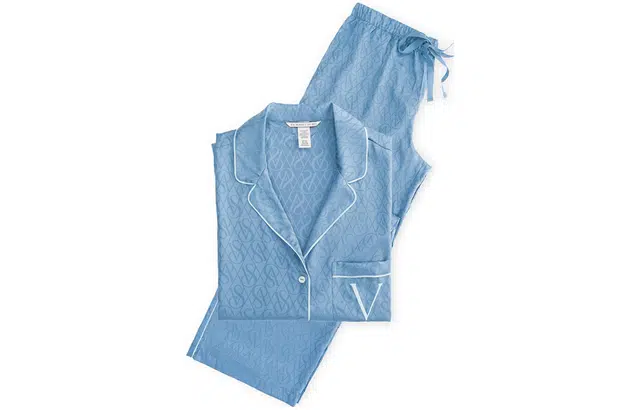 Victoria's Secret Lounge Set Denim Blue
