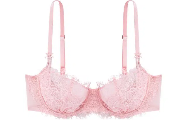Victoria's Secret Angel Pink Lace Bra