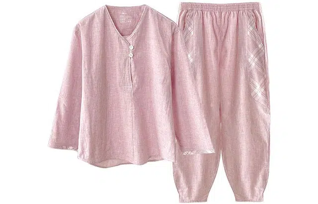 怡吾色 国风系列 纯棉秋冬薄款可外穿家居服 情侣款 睡衣