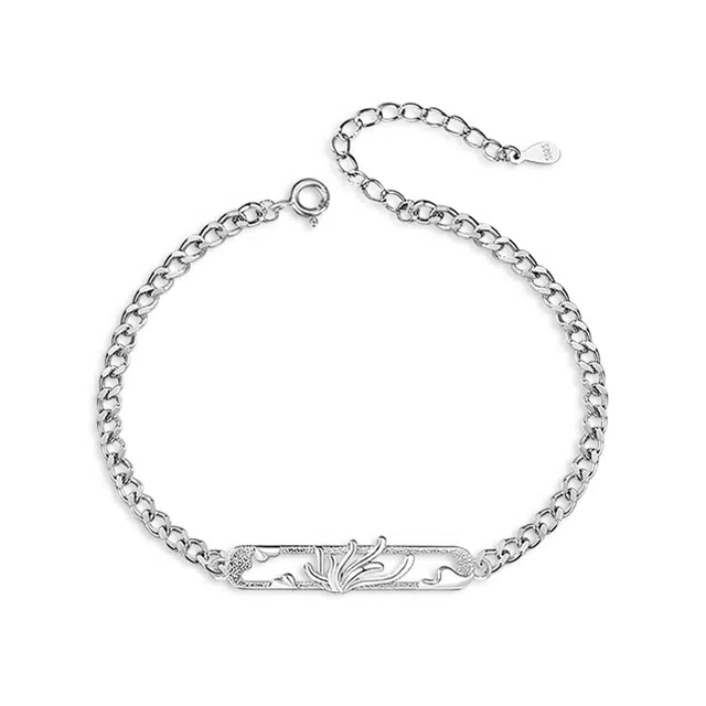 万娜 海葵与小丑鱼 浪漫轻奢高级感设计 合金 手链 男女同款情侣款