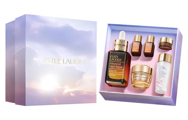 雅诗兰黛 七夕限定爱无边际精华护肤套装 保湿补水控油 第二代 八件套