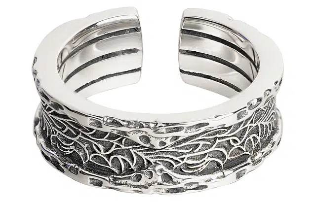 OWNREWARDS Silver Adjustable Ring