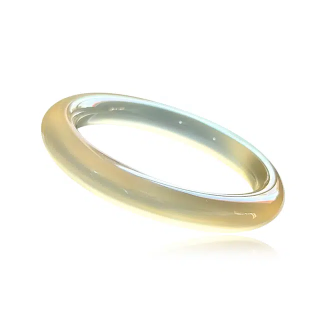 谧月珠宝 森系小清新新中式国潮国风复古温柔简约冷淡素圈 小众设计高级感轻奢通勤甜蜜饰爱显白款 玛瑙 玉石手镯 女款