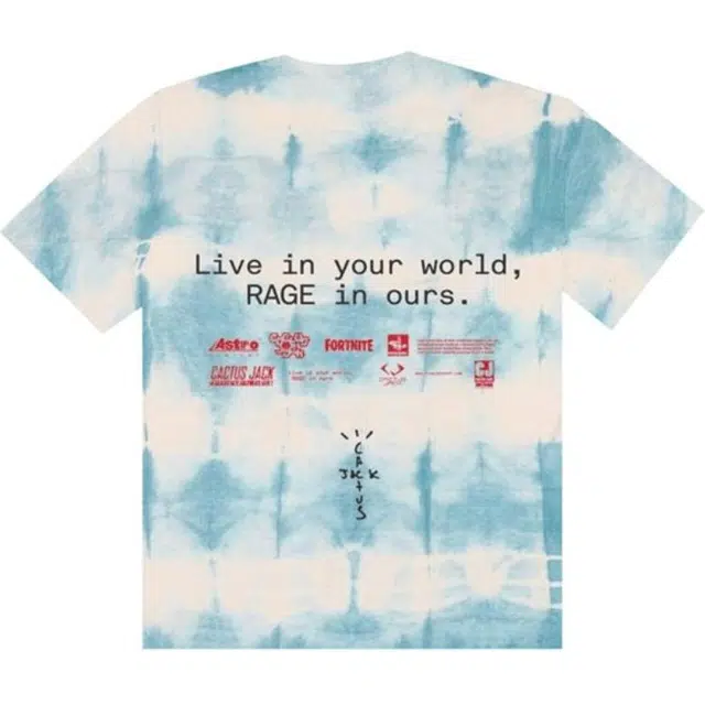 Travis Scott Cactus Jack World Tie Dye Tee T