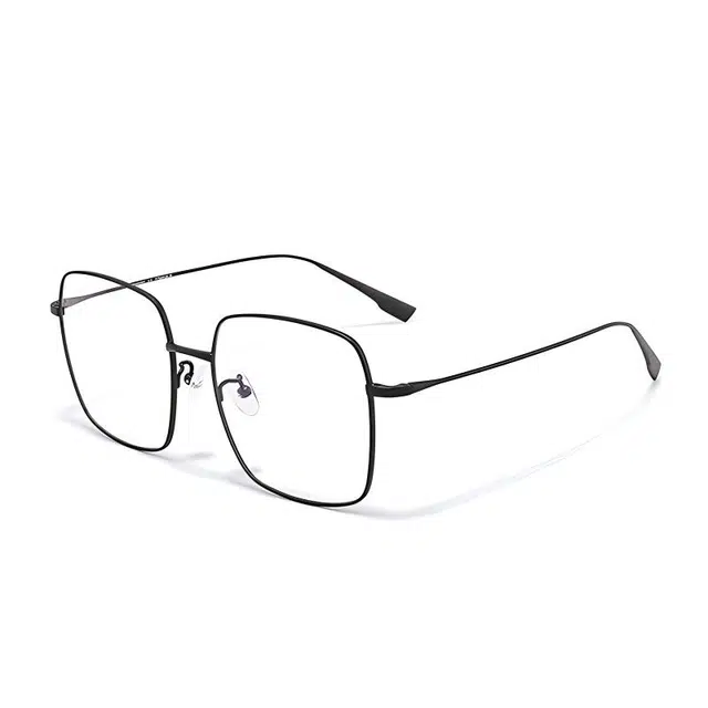 【联系客服可配度数】 佐川 防蓝光眼镜 大框显瘦 眼镜框显脸小 纯钛 方形 光学镜架 男女同款情侣款