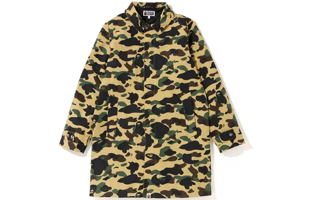 BAPE Camo Loose Hoodie Coat