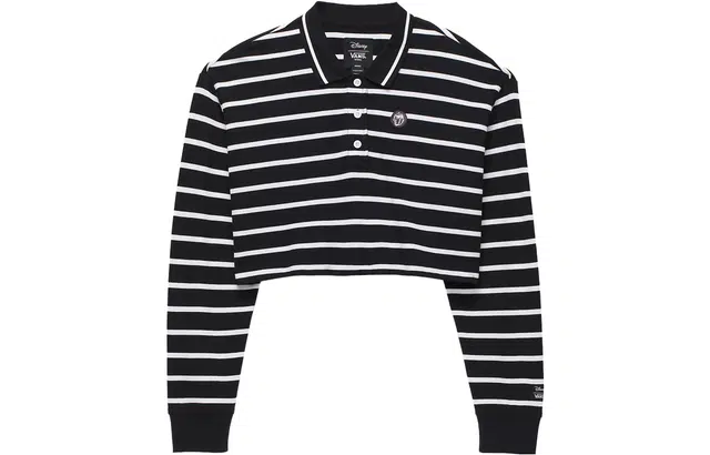Vans x Disney Polo Black White