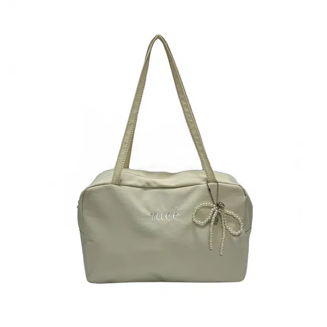 帕克熊 时尚日常通勤气质百搭 尼龙 单肩包 女款 多色