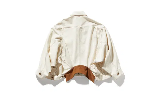 Nautica White Sail Denim Jacket