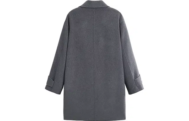 PEACEBIRD MEN Wool Double-Faced Coat