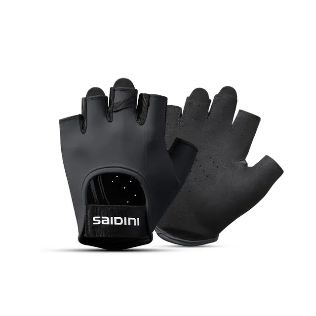 俞兆林 骑行公路车自行车摩托车骑行半指减震耐磨户外透气装备健身撸铁防起茧防滑空中瑜伽 运动手套 女款