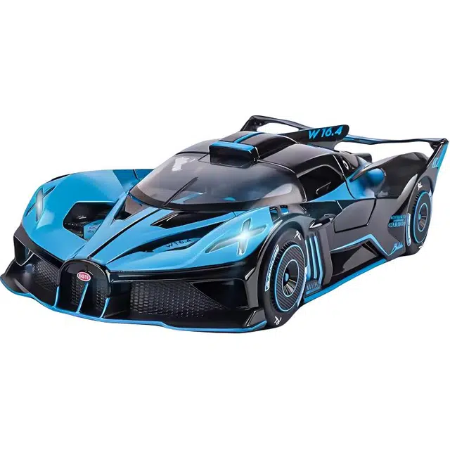 卡威 合金布加迪车模跑车汽车 仿真超级赛车小车飞火流星 成品模型