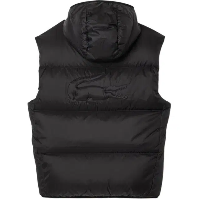 Lacoste Waterproof Vest Black