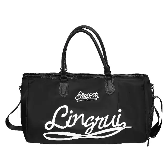 彤彤兔 干湿分离运动 尼龙 旅行包 男女同款情侣款 黑色/红色/绿色