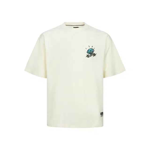 EVISU SS24 Diamond Daruma Print T-Shirt