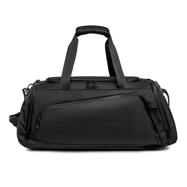 彤彤兔 运动瑜伽训练干湿分离袋 牛津布 旅行包 男女同款情侣款 黑色