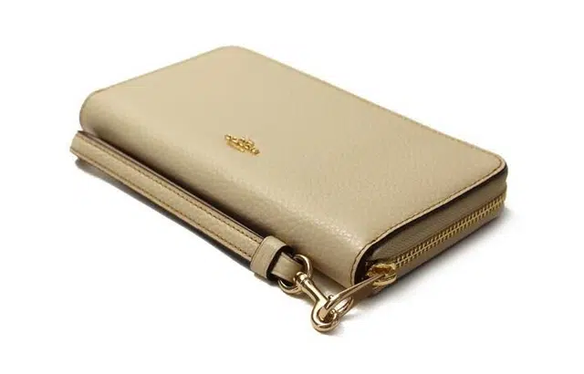 COACH x Peanuts Zip Around 19 Ivory