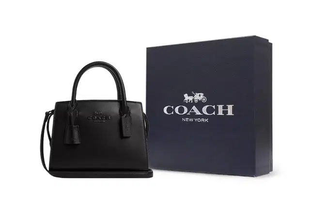 COACH Andrea Carryall 22 Black