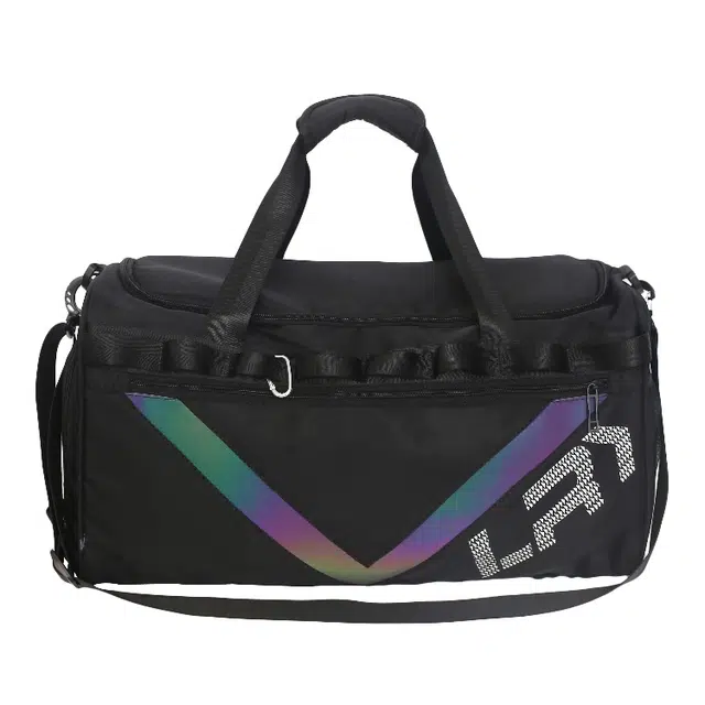 彤彤兔 大容量短途运动健身训练 尼龙 旅行包 男女同款情侣款 黑色/灰色/绿色