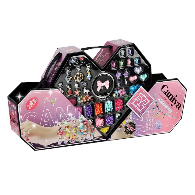 纽奇 手工串珠 首饰化妆盒 创意有趣 早教益智玩具