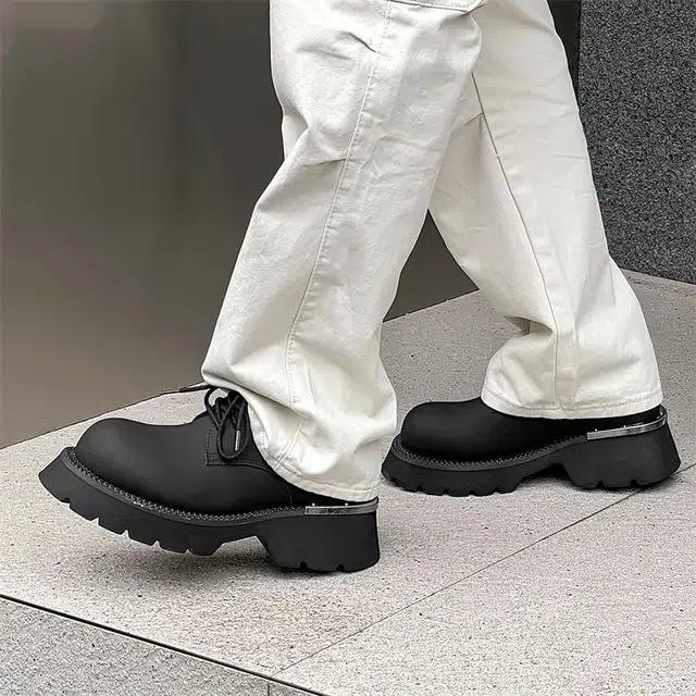 健休 二层牛皮牛皮革 舒适百搭 休闲鞋 男款 黑色