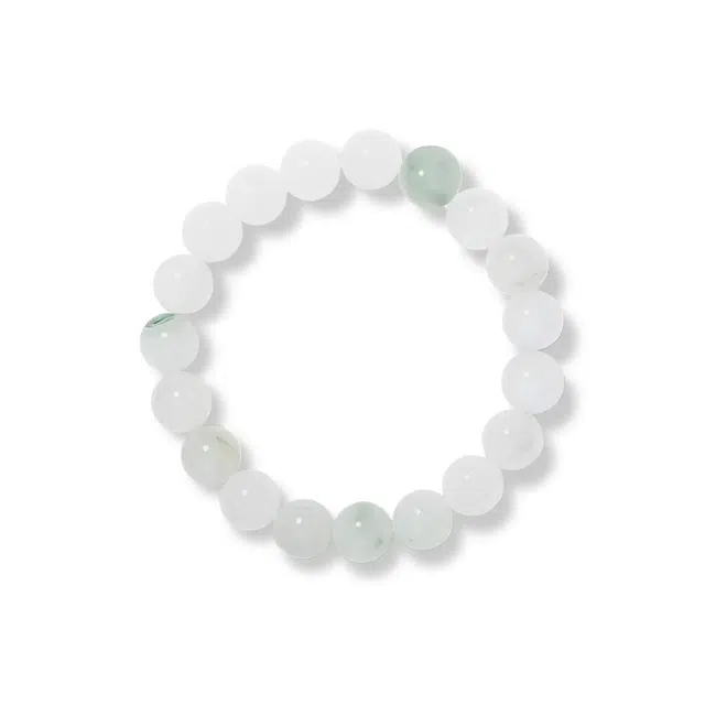 月岚 青山黛贵妃珠串 清冷优雅 温婉气质 开学季 国潮风 高级感 新中式 设计感 转运珠 天山翠 玉石手串 男女同款情侣款