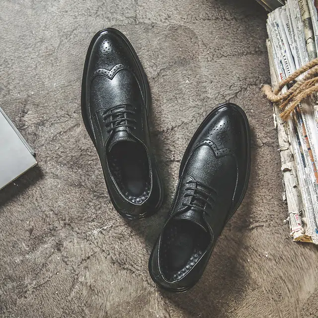 健休 二层牛皮 经典百搭 日常通勤 舒适轻便 休闲鞋 男款