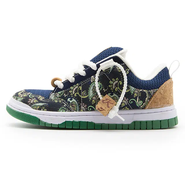 SUPSTORM Cashew Canvas Sneakers Blue