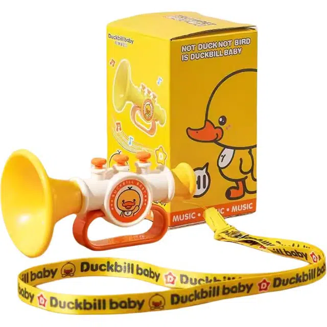 乐乐鱼 小喇叭吹吹乐吹响乐器 嗽叭口琴吹的可吹哨子口哨 玩具