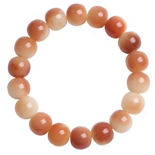 月印百川 多彩渐变绕指柔 新中式国潮设计文玩 盘玩古风转运念珠手把件 小众百搭手饰 闺蜜 菩提根 手串 男女同款情侣款 礼盒装