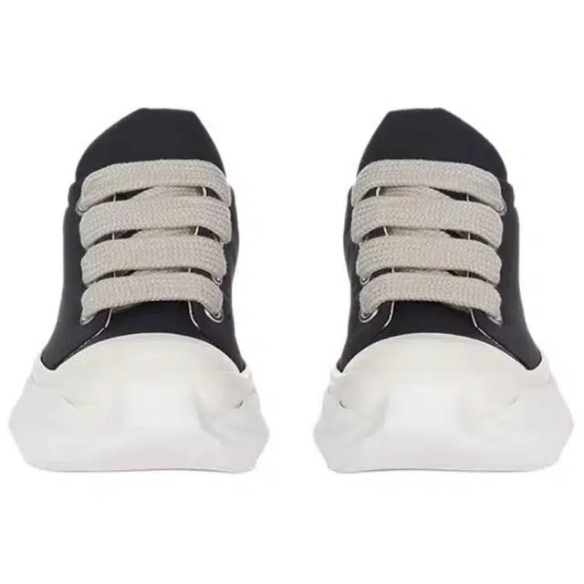 Rick Owens DRKSHDW Thick Sole Low Top Sneakers Black