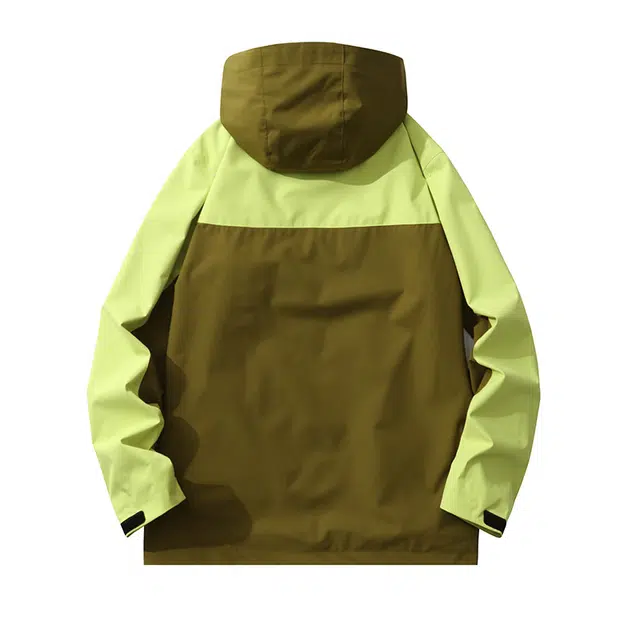 雅鹿  连帽潮牌百搭宽松三防休闲运动户外工装  防水防风冲锋衣 男女同款