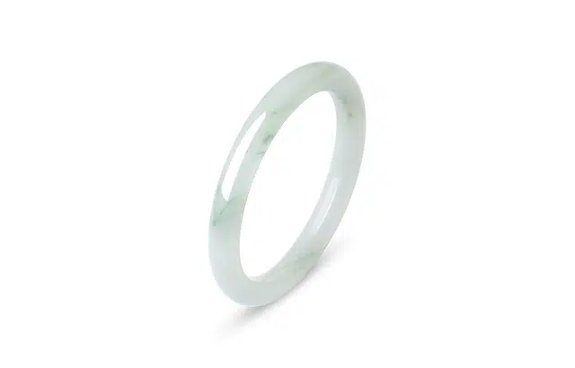 骊碧 青山黛贵妃 新中式国潮风一步一响国风清冷高级感美人镯 天山翠 手镯 女款