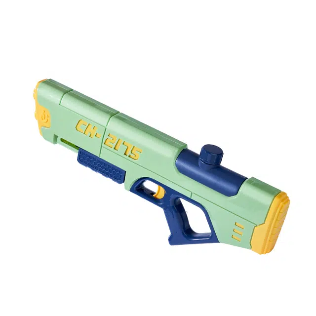 乐乐鱼 水枪 喷水打水仗 抽拉式双喷头水枪 呲水枪 早教益智玩具