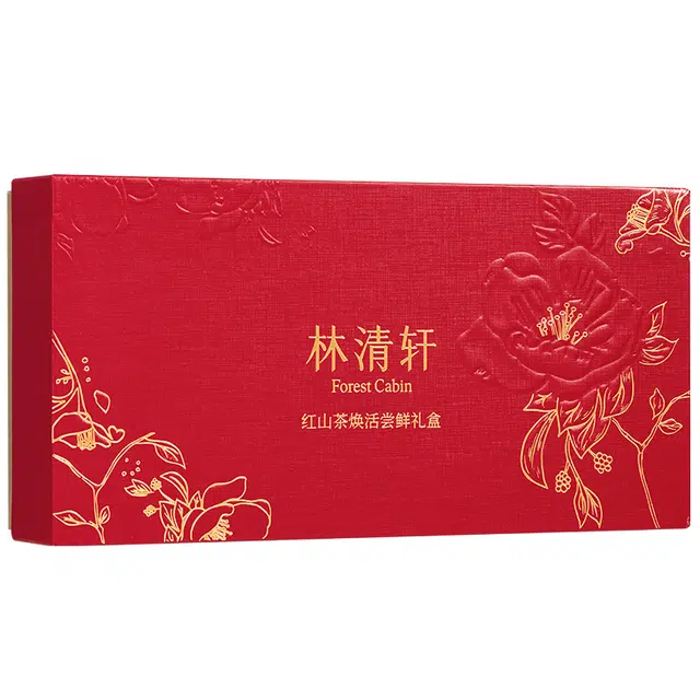 林清轩 红山茶花焕活护肤礼盒 淡纹抗糖紧致保湿滋润补水淡化细纹 以油养肤修护屏障精美套盒送礼