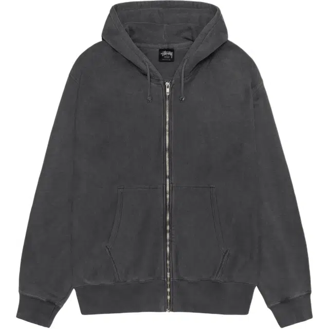 Stussy FW24 2024 BUANA ZIP HOODIE PIGMENT DYED