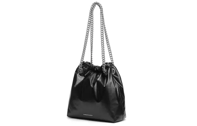 CHARLESKEITH ck PU NoirCreamPewter