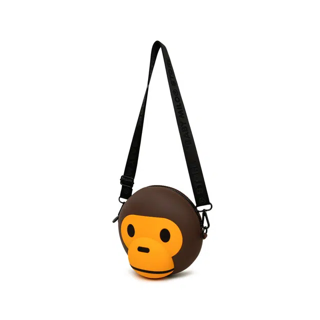 A Bathing Ape Baby Milo FW24 Shoulder Bag Brown