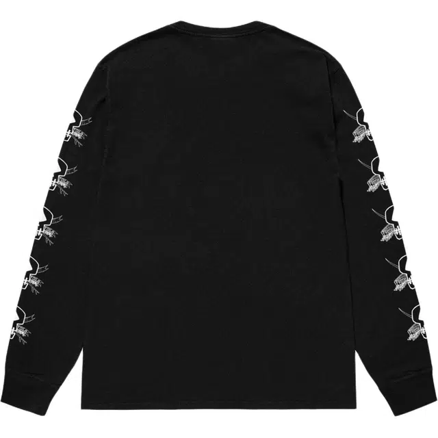 Stussy FW24 2024 FOILS LS TEE PIGMENT DYED T