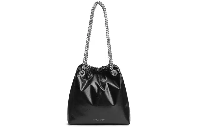 CHARLESKEITH ck PU NoirCreamPewter