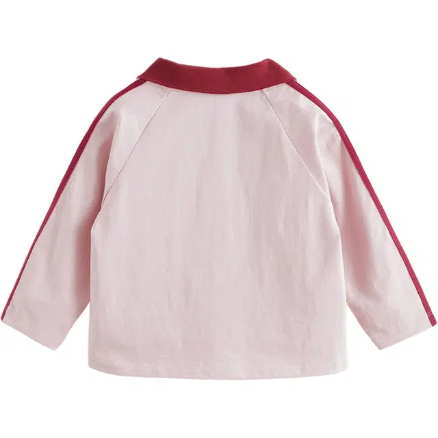 MARC&JANIE V-Neck Raglan Long Sleeve Tee