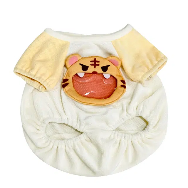 乐乐鱼 卡通动物痛衣娃衣 可爱 玩偶周边