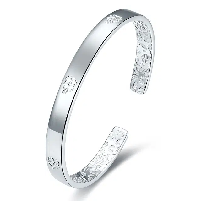 优态 韩版光面福底高级感 合金 手镯 男女同款情侣款