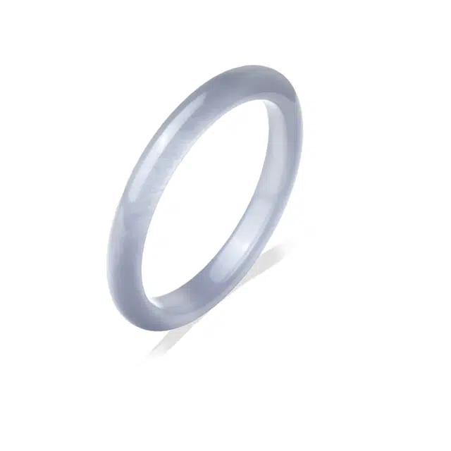 重庆金店 【点收藏 赠素圈镯子】猫眼石 新中式优雅古风旗袍汉服 琉璃 玉石手镯 男女同款情侣款