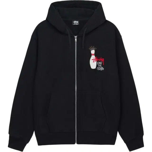 Stussy FW24 KINGPIN ZIP HOODIE