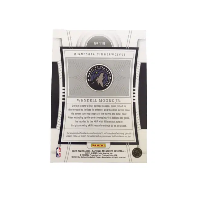 PANINI 2022-23 7575 RPA patch