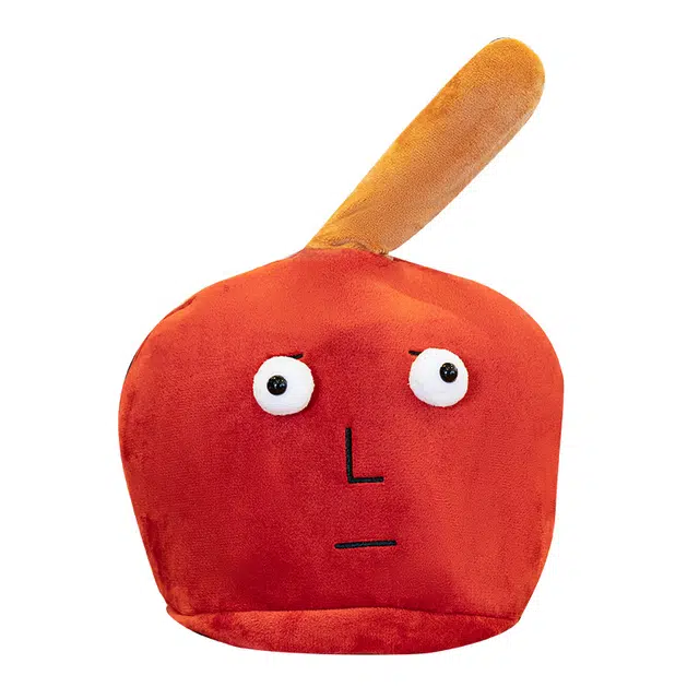 狐狸仙 搞怪马桶拔子帽 睁眼 微笑 玩偶周边