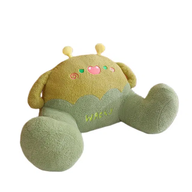 狐狸仙 可爱多巴胺床头靠垫软包靠背 靠枕护腰床靠 玩偶周边