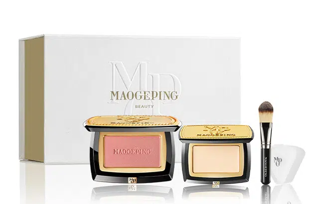 毛戈平 嘭嘭提亮 好气色 高光膏腮红小美盒 彩妆套装 自然清透气色