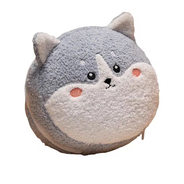 狐狸仙 卡通动物便携午睡枕 玩偶周边